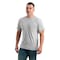 Berne Performance Short Sleeve Pocket T-Shirt, 88% cotton 12% polyester jersey, Grey, XLT BSM76 - alternate 3