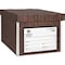 Business Source Storage Box, Wood Grain, Cardboard 26751 - alternate 1