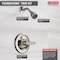 Delta Faucet Shower Only Tub / Shower Faucet, Stainless BT13210-SS - alternate 3
