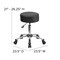 Flash Furniture Black Leather Medical Stool BT-191-1-GG - alternate 5