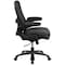 Flash Furniture Contemporary Office Chair, Black Back, 31-1/2 in W 28-1/2" L 47-1/2" H, Padded Flip-up BT-20180-LEA-GG - alternate 10