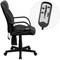 Flash Furniture Black High Back Massage Chair BT-2690P-GG - alternate 10
