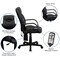 Flash Furniture Black High Back Massage Chair BT-2690P-GG - alternate 3