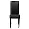 Flash Furniture Contemporary Parsons Chair, Black Seat, Black Back, 16 W 19" L 39 H BT-350-BK-LEA-023-GG - alternate 5