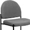 Flash Furniture Gray Fabric Stack Chair BT-515-1-GY-GG - alternate 3