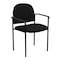 Flash Furniture Black Fabric Stack Chair BT-516-1-BK-GG - alternate 4