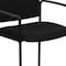 Flash Furniture Black Fabric Stack Chair BT-516-1-BK-GG - alternate 7