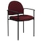 Flash Furniture Burgundy Fabric Stack Chair BT-516-1-BY-GG - alternate 2
