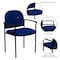 Flash Furniture Navy Fabric Stack Chair BT-516-1-NVY-GG - alternate 2