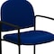 Flash Furniture Navy Fabric Stack Chair BT-516-1-NVY-GG - alternate 3