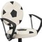 Flash Furniture Metal Task Chair, 17" to 21-1/2", Black and White BT-6177-SOC-A-GG - alternate 8