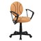 Flash Furniture Metal Task Chair, 17" to 21-1/2", Fixed Arms, Black and Orange BT-6178-BASKET-A-GG - alternate 5