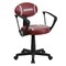 Flash Furniture Vinyl Task Chair, 17" to 21-1/2", Fixed Arms, Brown BT-6181-FOOT-A-GG - alternate 7