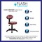 Flash Furniture Metal Task Chair, 17" to 21-1/2", Brown BT-6181-FOOT-GG - alternate 4