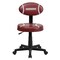 Flash Furniture Metal Task Chair, 17" to 21-1/2", Brown BT-6181-FOOT-GG - alternate 10