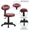Flash Furniture Metal Task Chair, 17" to 21-1/2", Brown BT-6181-FOOT-GG - alternate 3