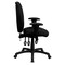 Flash Furniture Black High Back Exec Chair, Seat Height Range: 18" to 21-1/2" BT-6191H-BK-GG - alternate 8