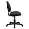 Flash Furniture Leather Task Chair, 17-1/2" to 22-1/2", Loop Arms, Black BT-688-BK-GG - alternate 10