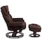 Flash Furniture Brown MIC Multi-Position Recliner and Ottoman BT-70222-MIC-FLAIR-GG - alternate 2