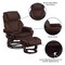 Flash Furniture Brown MIC Multi-Position Recliner and Ottoman BT-70222-MIC-FLAIR-GG - alternate 3