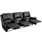 Flash Furniture Recliner, 35" to 66" x 40", Upholstery Color: Black BT-70295-3-BK-GG - alternate 2
