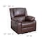 Flash Furniture Recliner, 31" to 64" x 26" to 36", Upholstery Color: Brown BT-70597-1-BN-GG - alternate 7