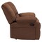 Flash Furniture Recliner, Harmony, Microfiber, Brown BT-70597-1-BN-MIC-GG - alternate 2