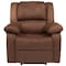 Flash Furniture Recliner, Harmony, Microfiber, Brown BT-70597-1-BN-MIC-GG - alternate 3