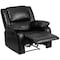 Flash Furniture Recliner, 31" to 64" x 26" to 36", Upholstery Color: Black BT-70597-1-GG - alternate 8
