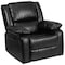 Flash Furniture Recliner, 31" to 64" x 26" to 36", Upholstery Color: Black BT-70597-1-GG - alternate 10