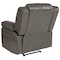 Flash Furniture Harmony Series Leather Recliner, Gray BT-70597-1-GY-GG - alternate 8
