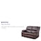 Flash Furniture Loveseat, 35" to 64" x 38", Upholstery Color: Brown BT-70597-LS-BN-GG - alternate 5