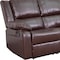 Flash Furniture Loveseat, 35" to 64" x 38", Upholstery Color: Brown BT-70597-LS-BN-GG - alternate 9