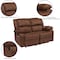 Flash Furniture Harmony Brown Microfiber Recliner Loveseat BT-70597-LS-BN-MIC-GG - alternate 2