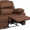 Flash Furniture Harmony Brown Microfiber Recliner Loveseat BT-70597-LS-BN-MIC-GG
