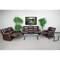 Flash Furniture Living Room Set, 35" to 64" x 38", Upholstery Color: Brown BT-70597-RLS-SET-BN-GG - alternate 3
