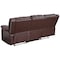 Flash Furniture Sofa, 35" to 64" x 38", Upholstery Color: Brown BT-70597-SOF-BN-GG - alternate 7