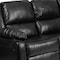 Flash Furniture Sofa, 35" to 64" x 38", Upholstery Color: Black BT-70597-SOF-GG - alternate 9