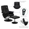 Flash Furniture Black LeatherSoft Massaging Recliner and Ottoman BT-7600P-MASSAGE-BK-GG - alternate 6