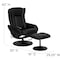 Flash Furniture Black LeatherSoft Massaging Recliner w/Side Pocket BT-7672-MASSAGE-BK-GG - alternate 4
