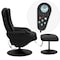 Flash Furniture Black LeatherSoft Massaging Recliner w/Side Pocket BT-7672-MASSAGE-BK-GG - alternate 8