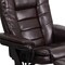Flash Furniture Brown LeatherSoft Recliner & Ottoman w/ Wood Base BT-7818-BN-GG - alternate 7