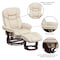 Flash Furniture Beige LeatherSoft Swivel Recliner & Curved Ottoman BT-7821-BGE-GG - alternate 8