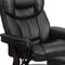Flash Furniture Black LeatherSoft Swivel Recliner & Curved Ottoman BT-7821-BK-GG - alternate 7