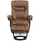 Flash Furniture Palimino LeatherSoft Recliner and Curved Ottoman BT-7821-PALIMINO-GG - alternate 8