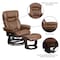 Flash Furniture Palimino LeatherSoft Recliner and Curved Ottoman BT-7821-PALIMINO-GG - alternate 10