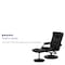 Flash Furniture Black LeatherSoft Recliner with Ottoman BT-7862-BK-GG - alternate 4
