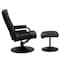 Flash Furniture Black LeatherSoft Recliner with Ottoman BT-7862-BK-GG - alternate 9