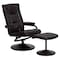 Flash Furniture Brown LeatherSoft Recliner with Ottoman BT-7862-BN-GG - alternate 5