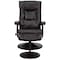 Flash Furniture Brown LeatherSoft Recliner with Ottoman BT-7862-BN-GG - alternate 9